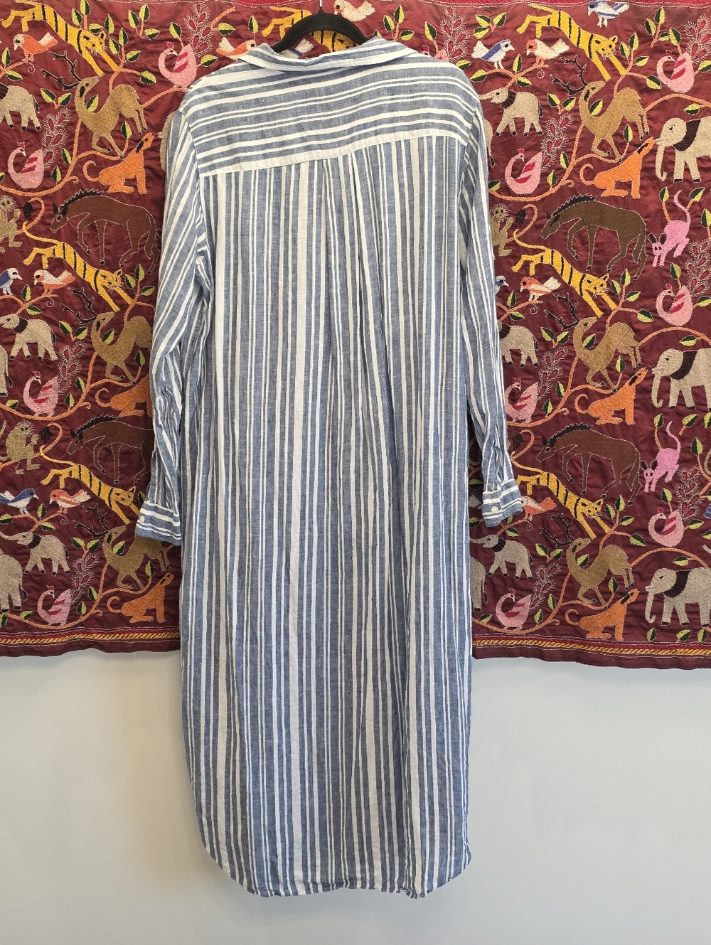 Frank & Eileen Rory Linen Shirtdress XL - Picture 2 of 8